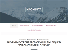 Tablet Screenshot of naokikita.net